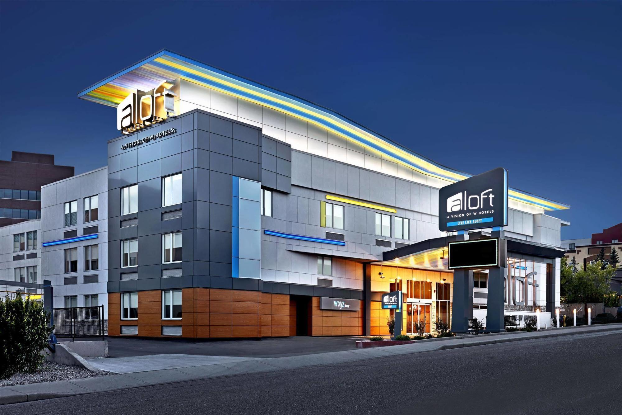 Aloft Hotel Calgary University Exterior foto